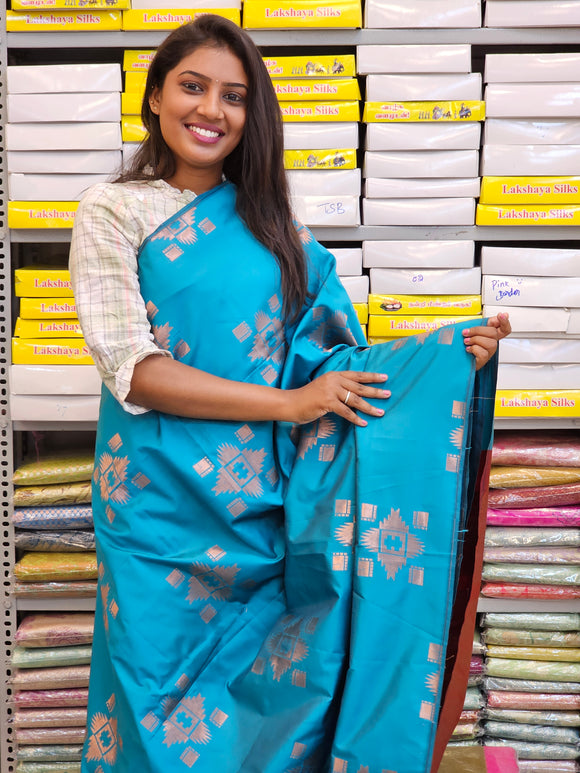 Kanchipuram Blended Fancy Soft Silk Sarees 251