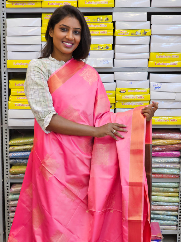 Kanchipuram Blended Fancy Soft Silk Sarees 252