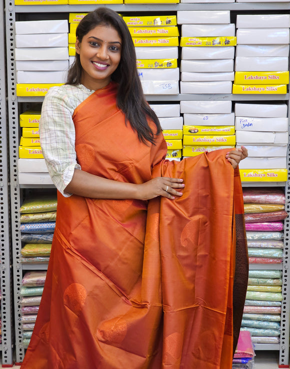 Kanchipuram Blended Fancy Soft Silk Sarees 253