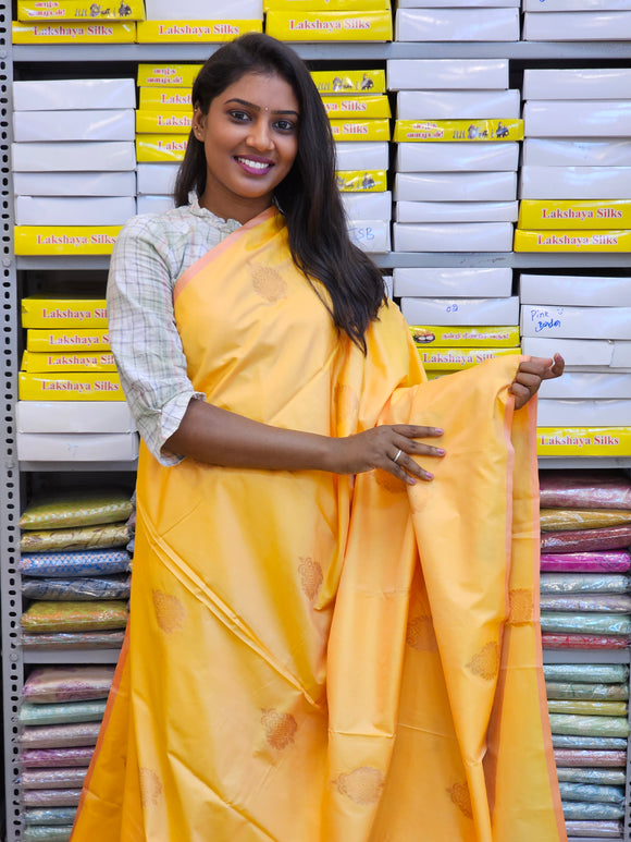 Kanchipuram Blended Fancy Soft Silk Sarees 254