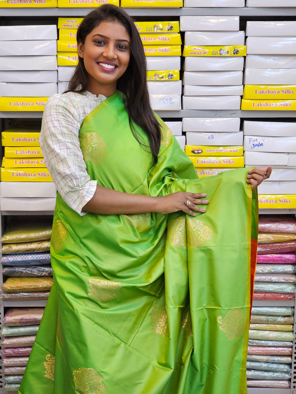 Kanchipuram Blended Fancy Soft Silk Sarees 261