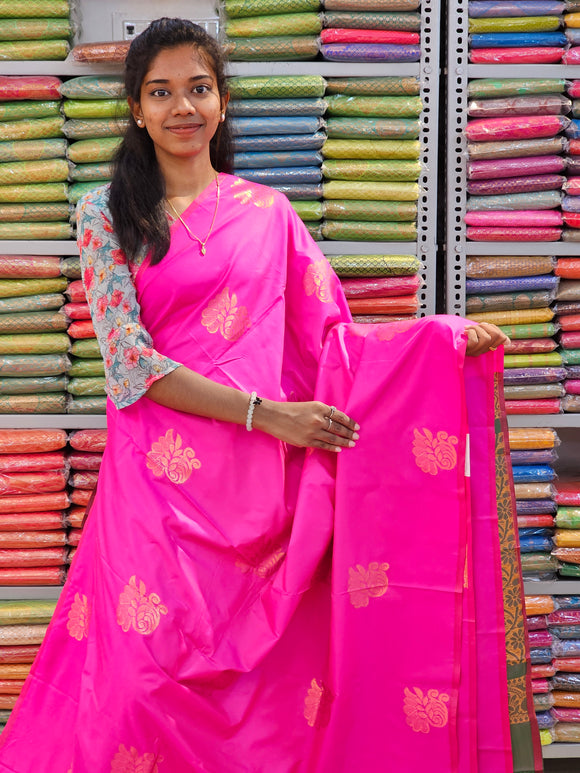 Kanchipuram Blended Fancy Soft Silk Sarees 262