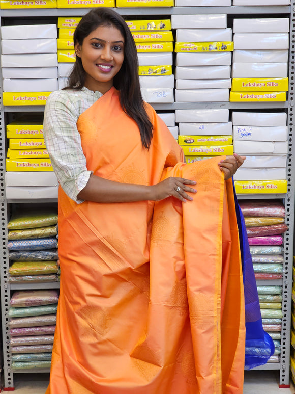 Kanchipuram Blended Fancy Soft Silk Sarees 267