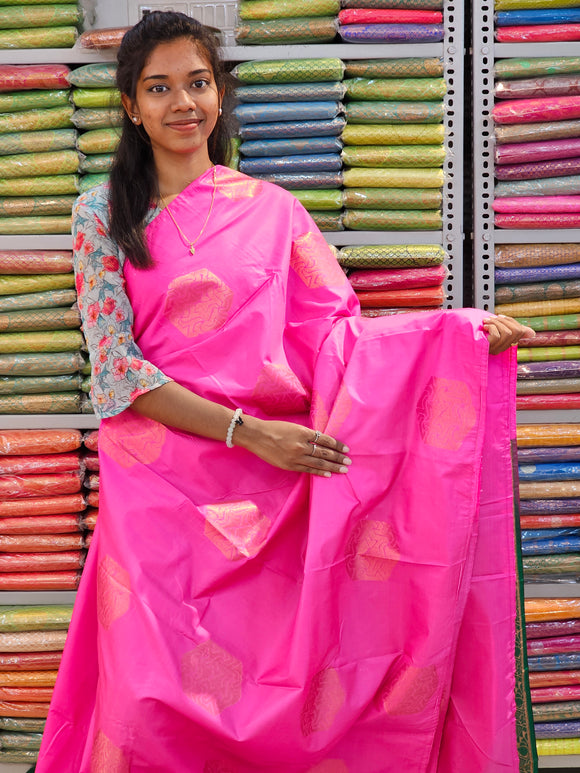 Kanchipuram Blended Fancy Soft Silk Sarees 268