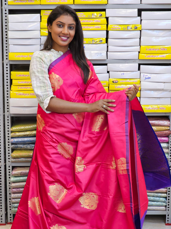 Kanchipuram Blended Fancy Soft Silk Sarees 269