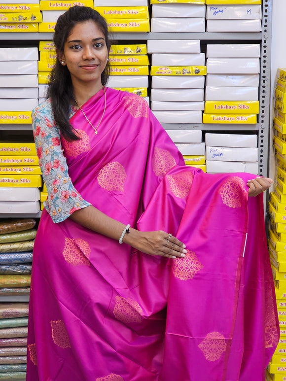 Kanchipuram Blended Fancy Soft Silk Sarees 288
