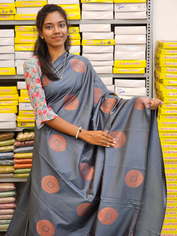 Kanchipuram Blended Fancy Soft Silk Sarees 292