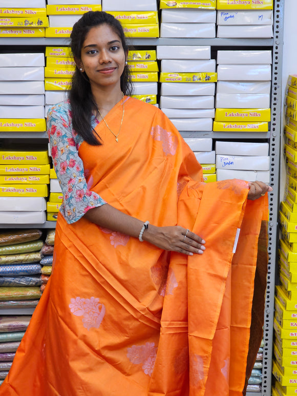 Kanchipuram Blended Fancy Soft Silk Sarees 296