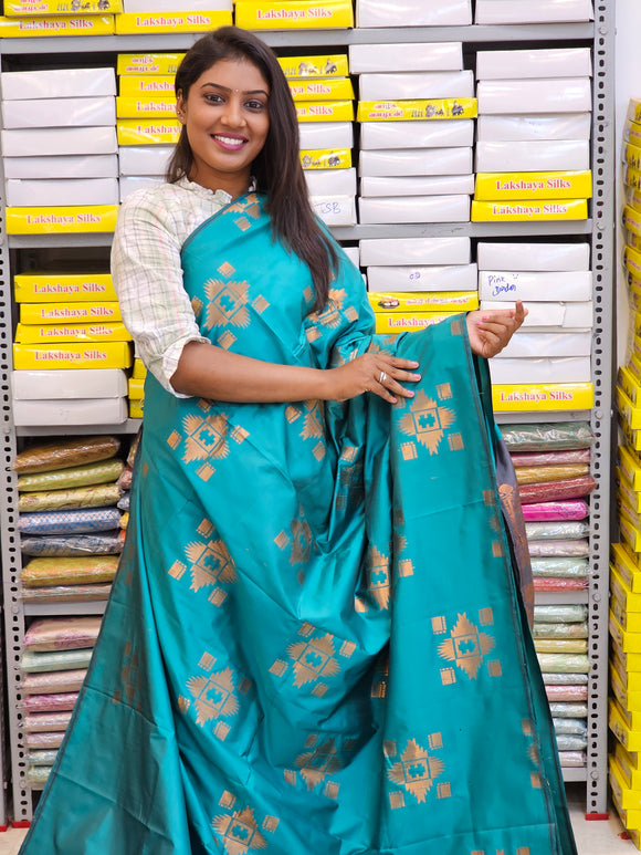 Kanchipuram Blended Fancy Soft Silk Sarees 297