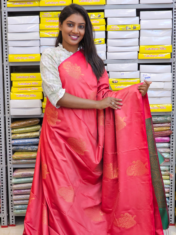 Kanchipuram Blended Fancy Soft Silk Sarees 298