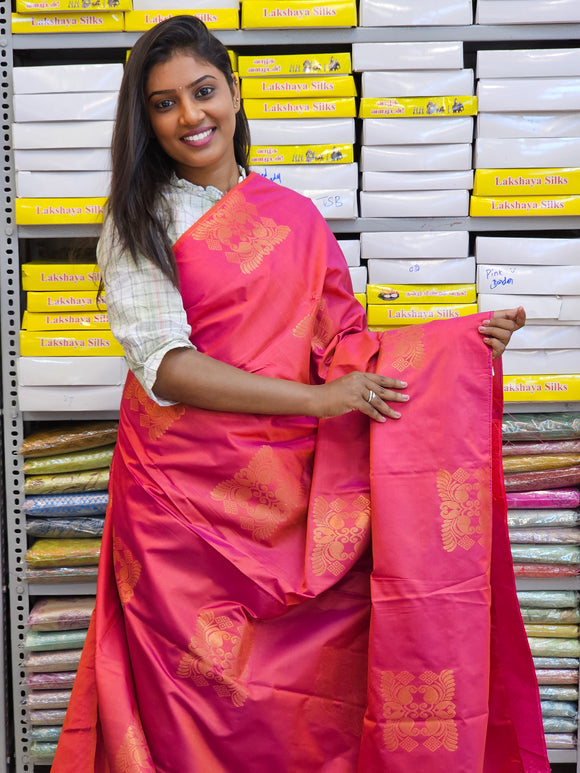 Kanchipuram Blended Fancy Soft Silk Sarees 303