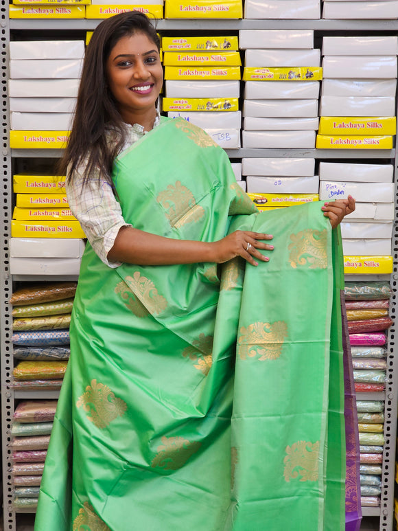 Kanchipuram Blended Fancy Soft Silk Sarees 305