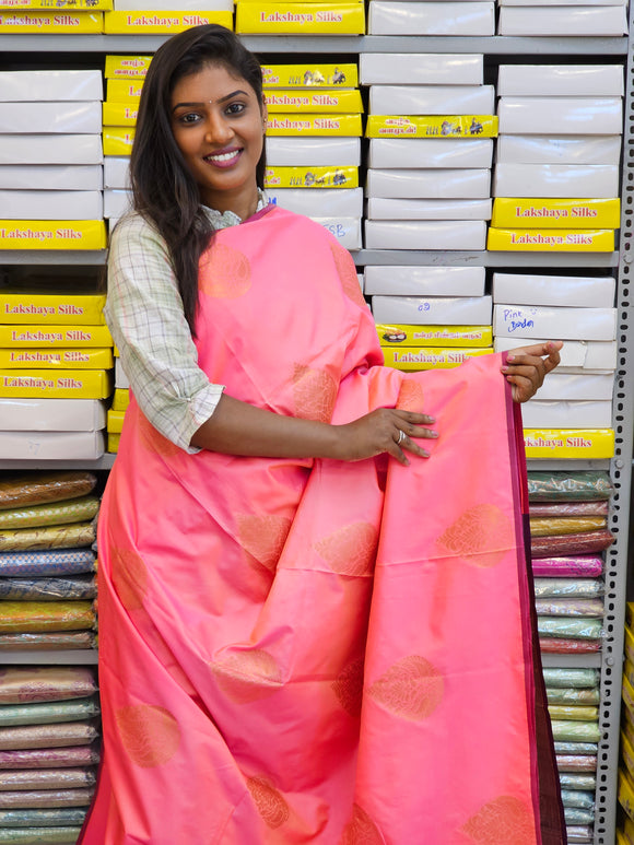 Kanchipuram Blended Fancy Soft Silk Sarees 308