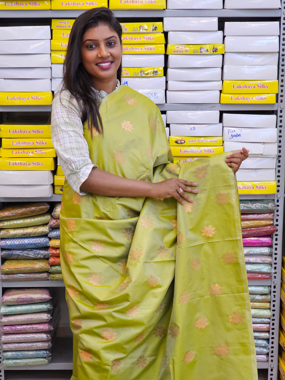 Kanchipuram Blended Fancy Soft Silk Sarees 309