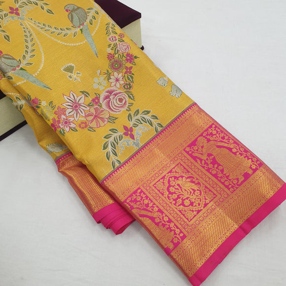 Kanchipuram Pure Tissue Silk Saree 065