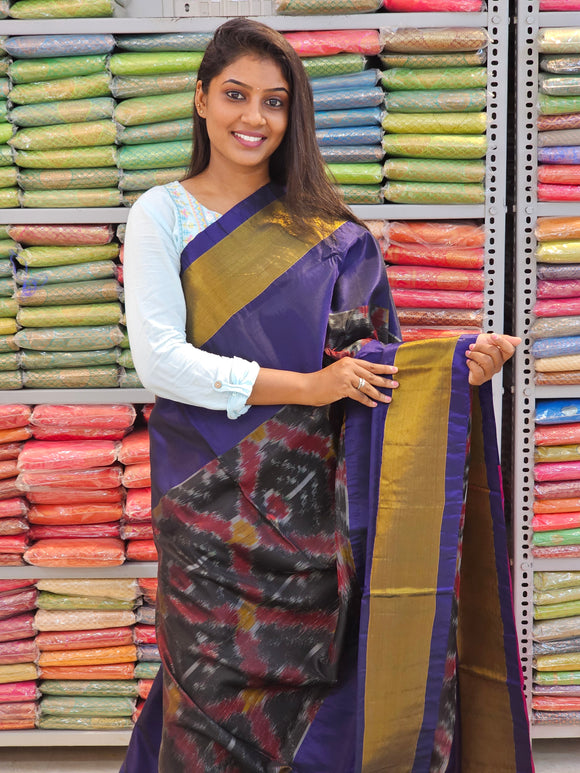 Kanchipuram Blended Pochampally Silk Sarees 003