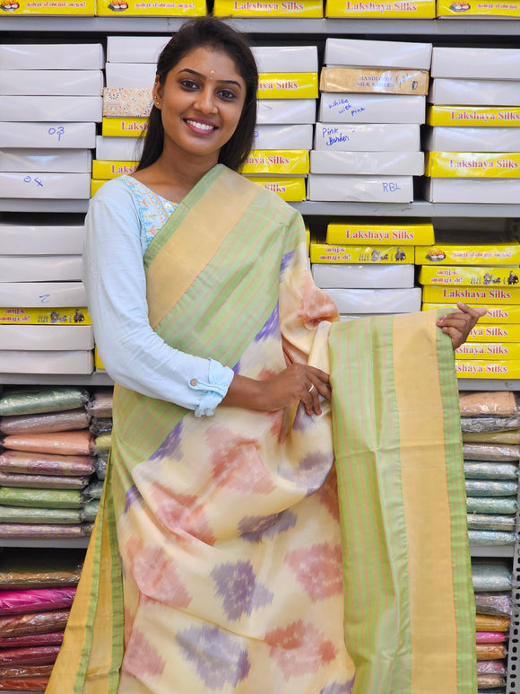 Kanchipuram Blended Pochampally Silk Sarees 008