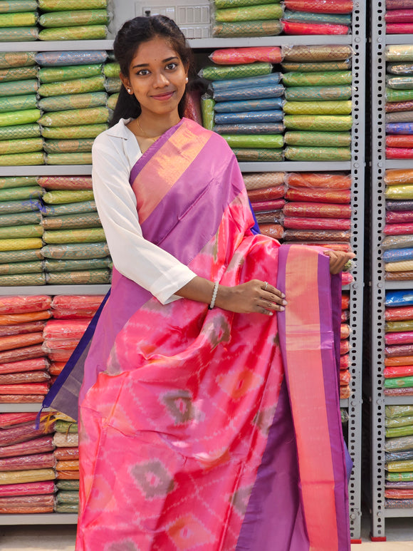 Kanchipuram Blended Pochampally Silk Sarees 009