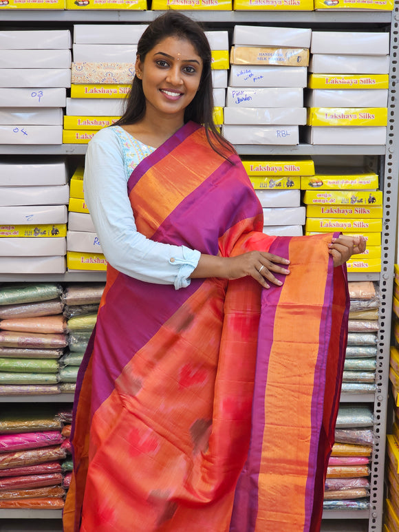 Kanchipuram Blended Pochampally Silk Sarees 012
