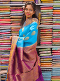 Kanchipuram Blended Butta Fancy Silk Sarees 498