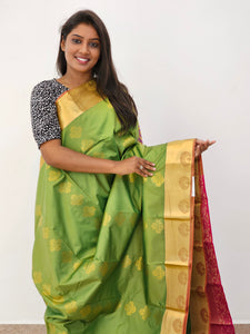 Kanchipuram Blended Fancy Silk Sarees 274