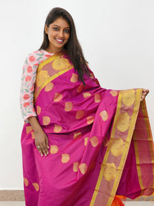 Kanchipuram Blended Fancy Silk Sarees 227