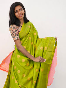 Kanchipuram Blended Fancy Silk Sarees 179