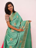 Kanchipuram Blended Fancy Silk Sarees 142