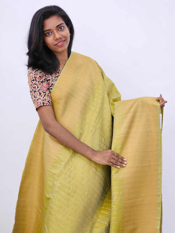 Kanchipuram Blended Fancy Silk Sarees 112