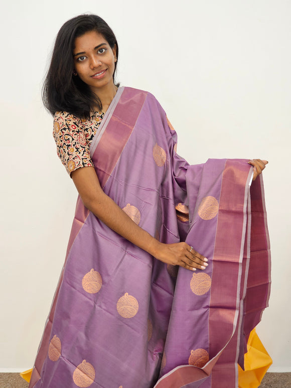 Kanchipuram Blended Fancy Silk Sarees 069