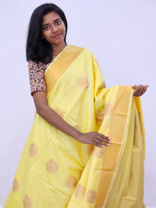 Kanchipuram Blended Fancy Silk Sarees 035