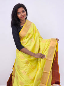 Kanchipuram Blended Fancy Silk Sarees 003