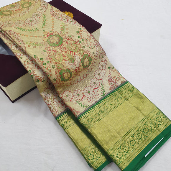 Kanchipuram Pure Tissue Silk Saree 089