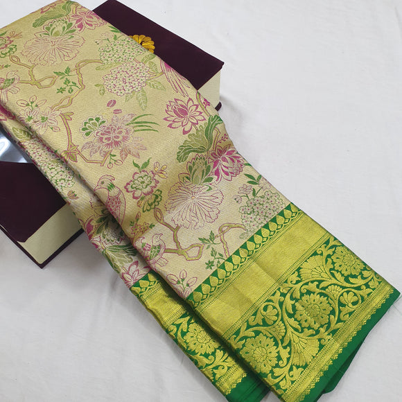 Kanchipuram Pure Tissue Silk Saree 092