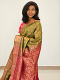 Kanchipuram Blended  Fancy Bridal Silk  Sarees 140