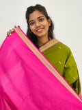 Kanchipuram Blended  Fancy Bridal Silk  Sarees 898