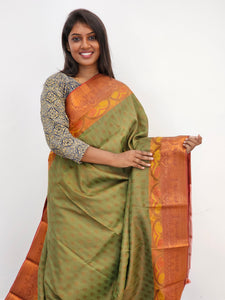 Kanchipuram Blended Gifted Silk Sarees 030