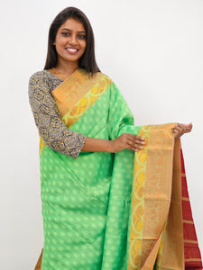 Kanchipuram Blended Gifted Silk Sarees 084