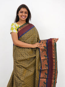 Kanchipuram Blended Gifted Silk Sarees 129