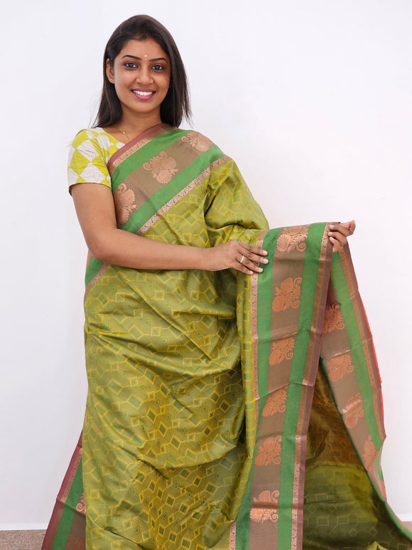 Kanchipuram Blended Gifted Silk Sarees 131