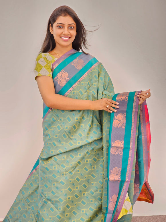 Kanchipuram Blended Gifted Silk Sarees 135