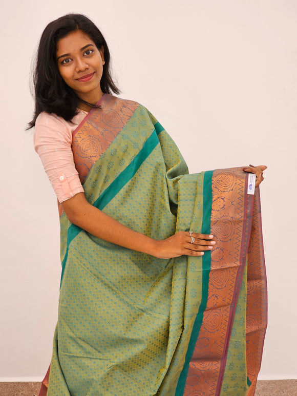 Kanchipuram Blended Gifted Silk Sarees 158