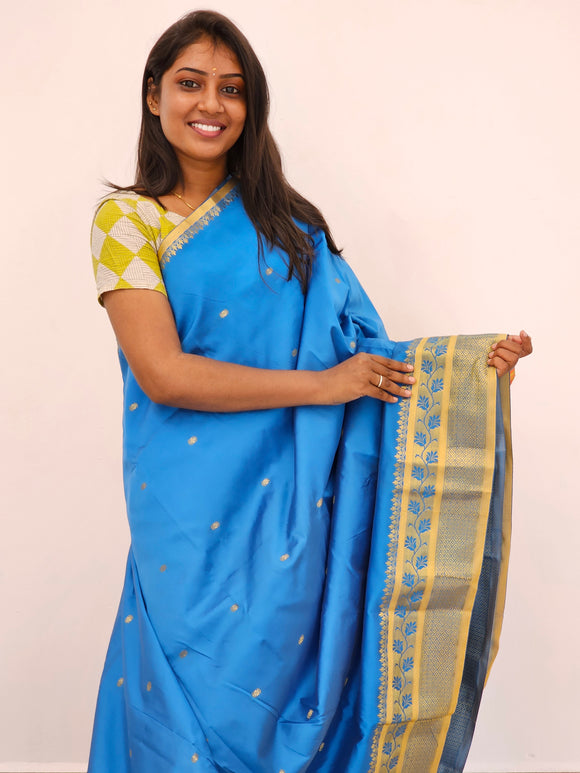 Kanchipuram Blended Gifted Silk Sarees 172