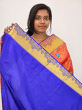 Kanchipuram Blended Mini Bridal silk Saree 003