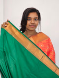 Kanchipuram Blended Mini Bridal silk Saree 014