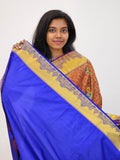 Kanchipuram Blended Mini Bridal silk Saree 039