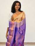 Kanchipuram Blended Mini Bridal silk Saree 040