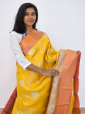 Kanchipuram Blended Mini Bridal silk Saree 041