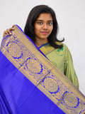 Kanchipuram Blended Mini Bridal silk Saree 052