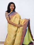 Kanchipuram Blended Mini Bridal silk Saree 054